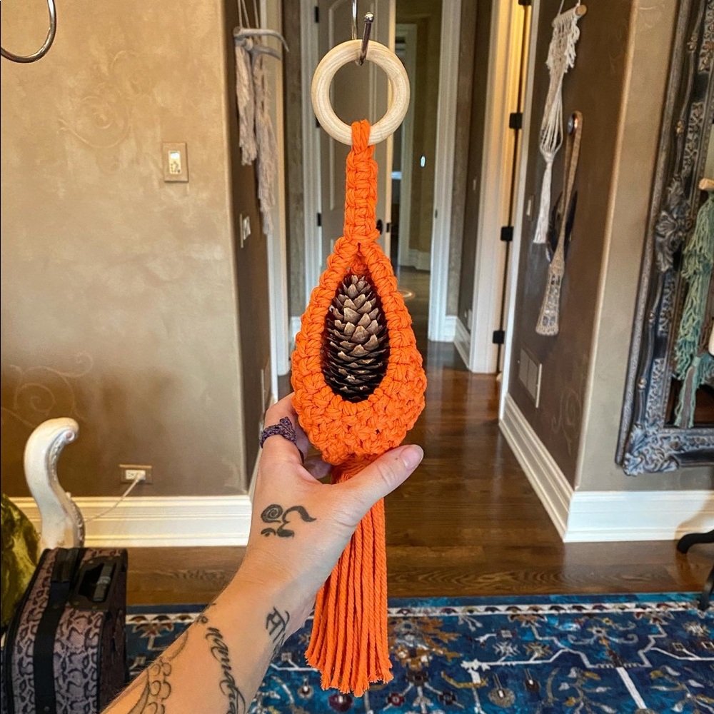 Handmade Macrame Crochet Pod
